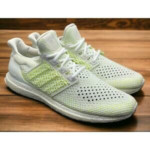 Adidas Ultra Boost Clima Cool Solar Yellow Run Shoes AQ0481 Fast Ship Men 13